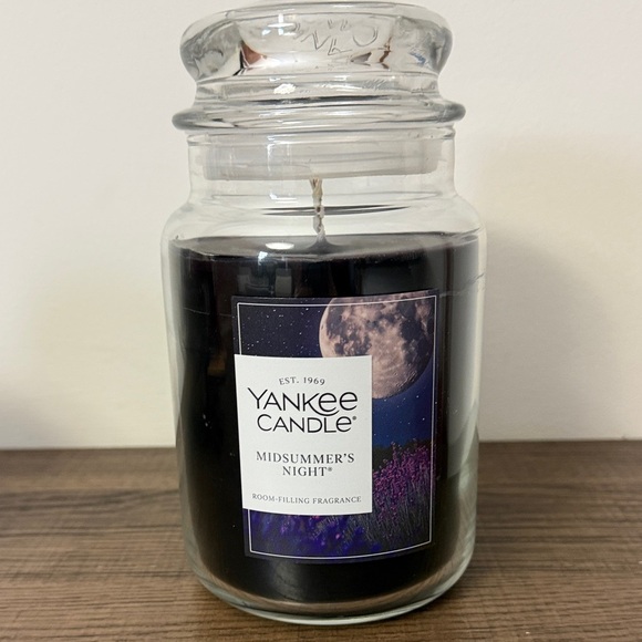 Yankee Candle Other - Yankee Candle Midsummer's Night Midnight Black Jar